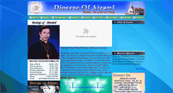 Desktop Screenshot of aizawldiocese.org